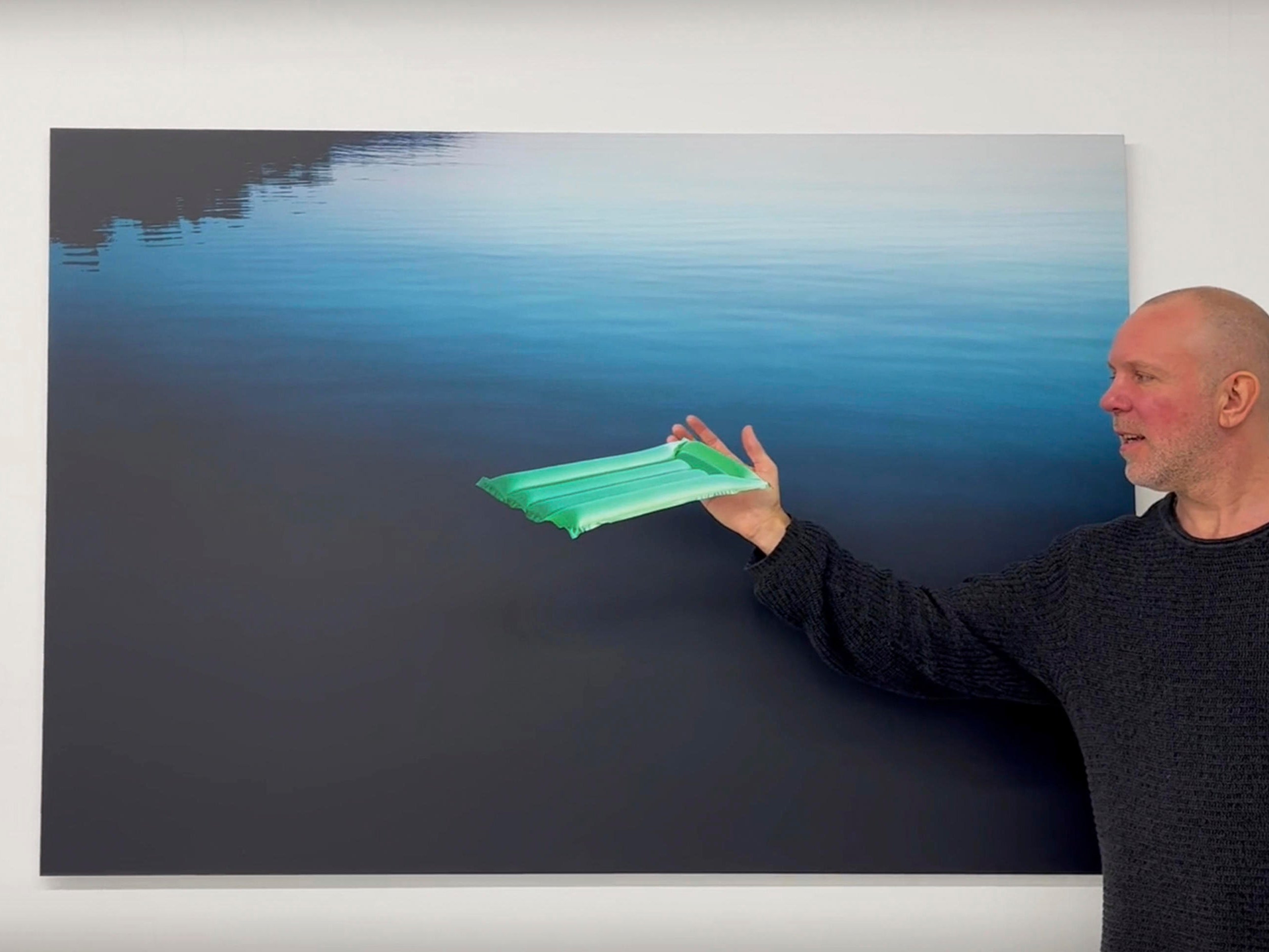 “The exhibition is the investigation of my psychological projections on reality and what is ’real’ in itself.”