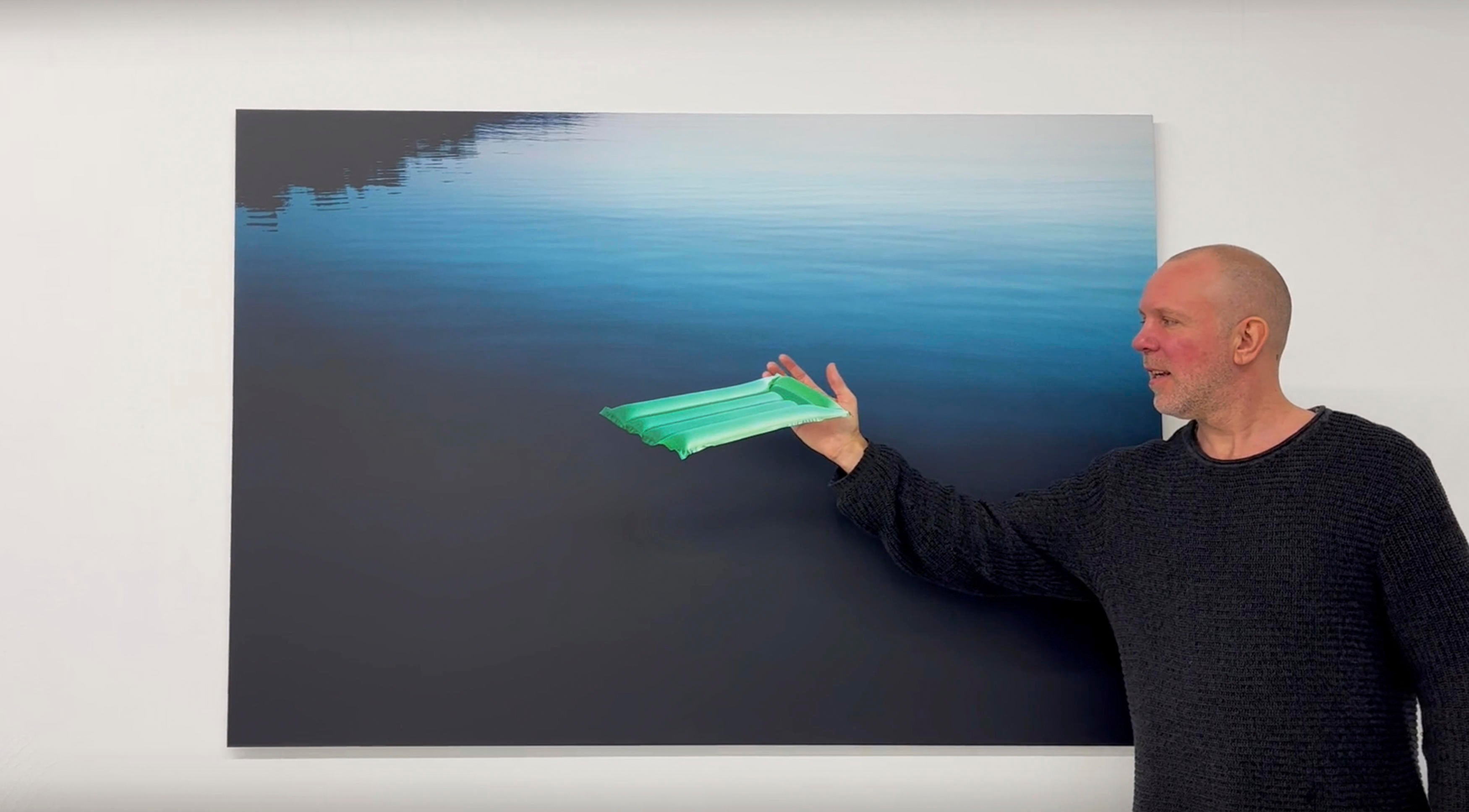 “The exhibition is the investigation of my psychological projections on reality and what is ’real’ in itself.”