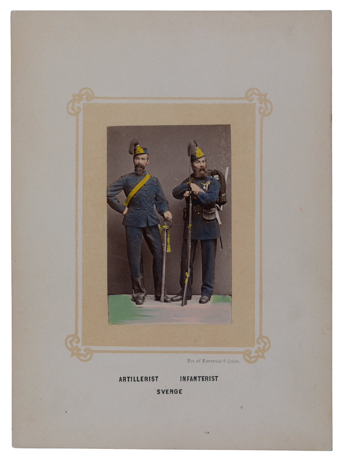 National Costumes, Artillerist, Infanterist, Sweden