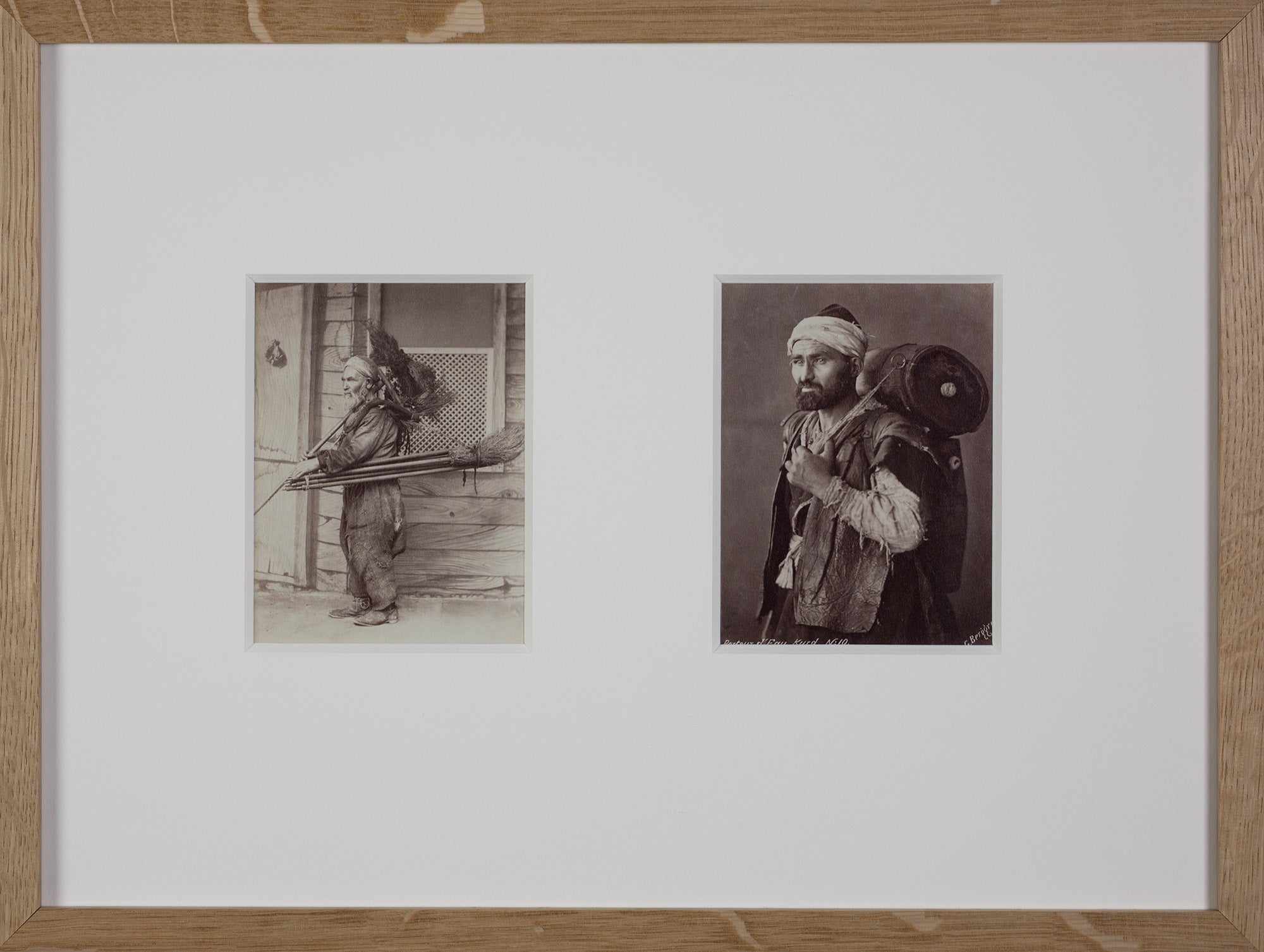 Cleaner and Porter d´Eau Kurd, water carrier.