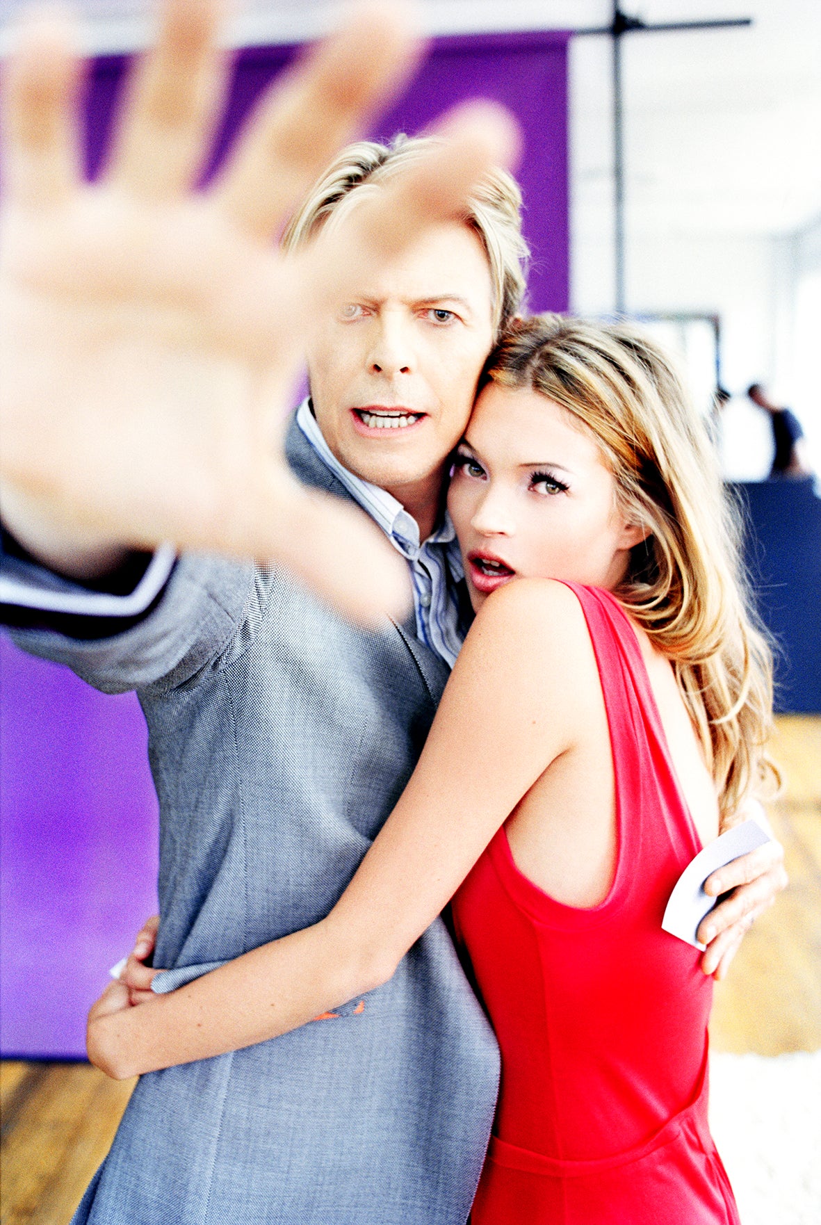 Kate and David (Kate Moss &amp; David Bowie) New York 2003