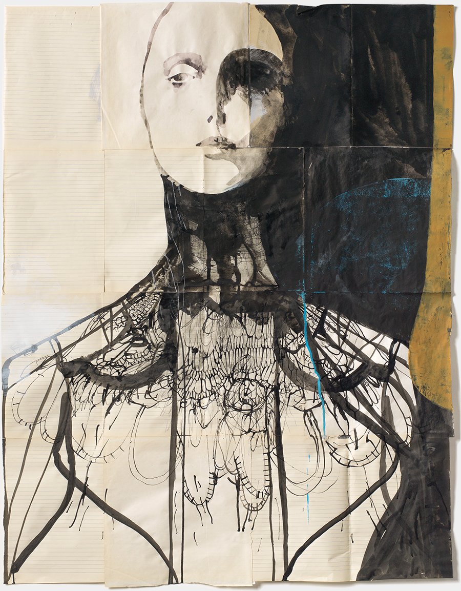 The space between Me and I (IV), 2017, Diptych