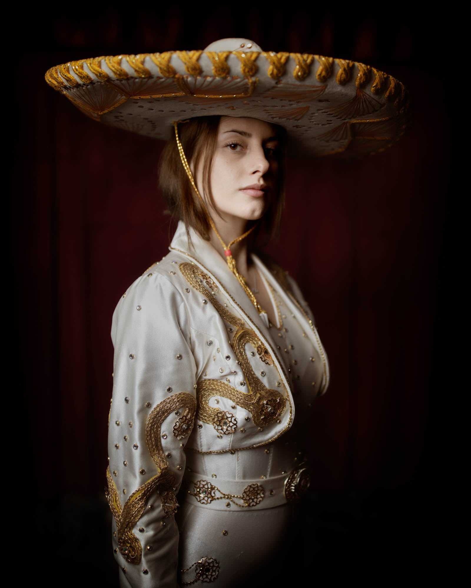 Circus Princess dressed in mexican Costume