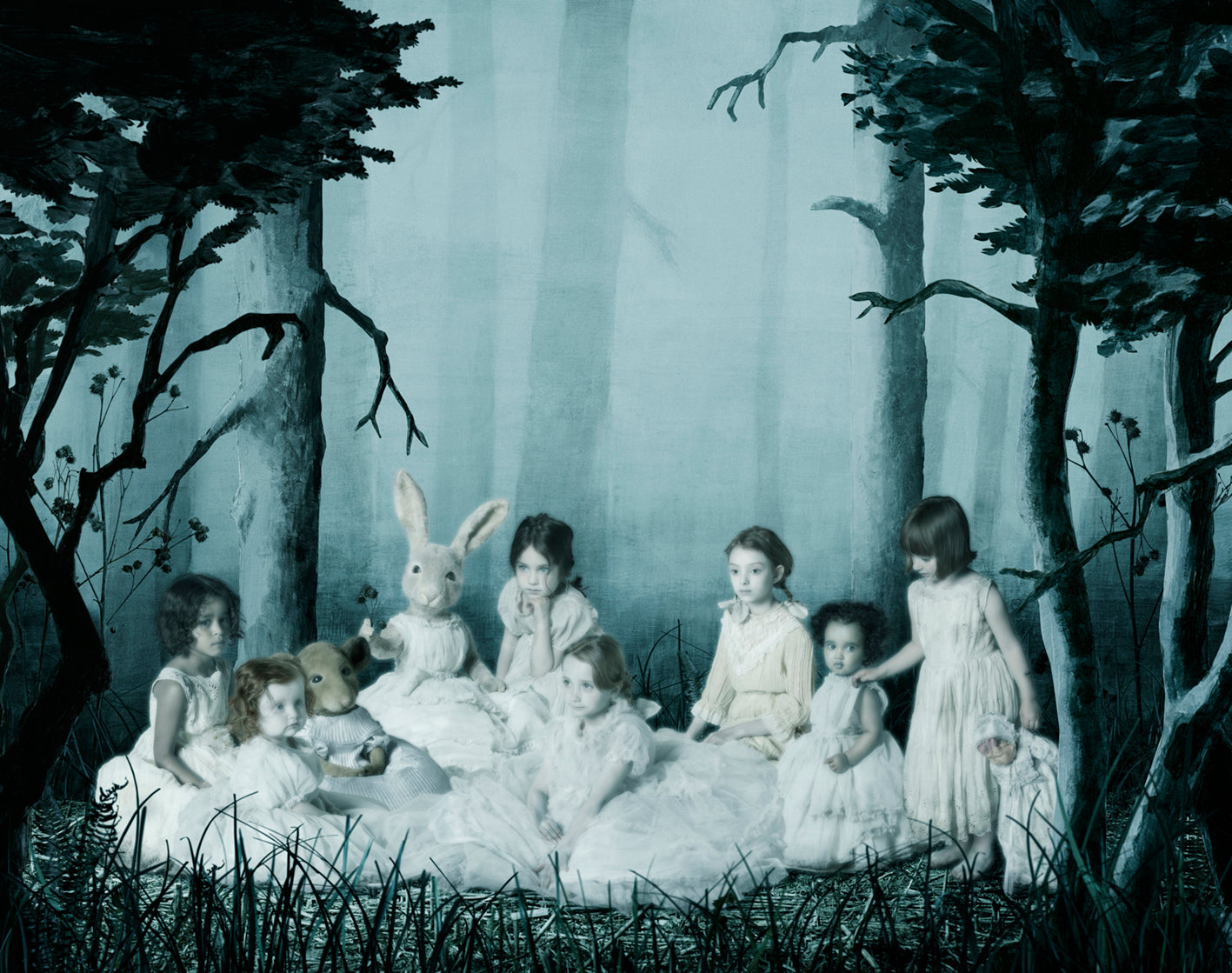 Group portrait in Forest “The Elephant Girl”, 2011