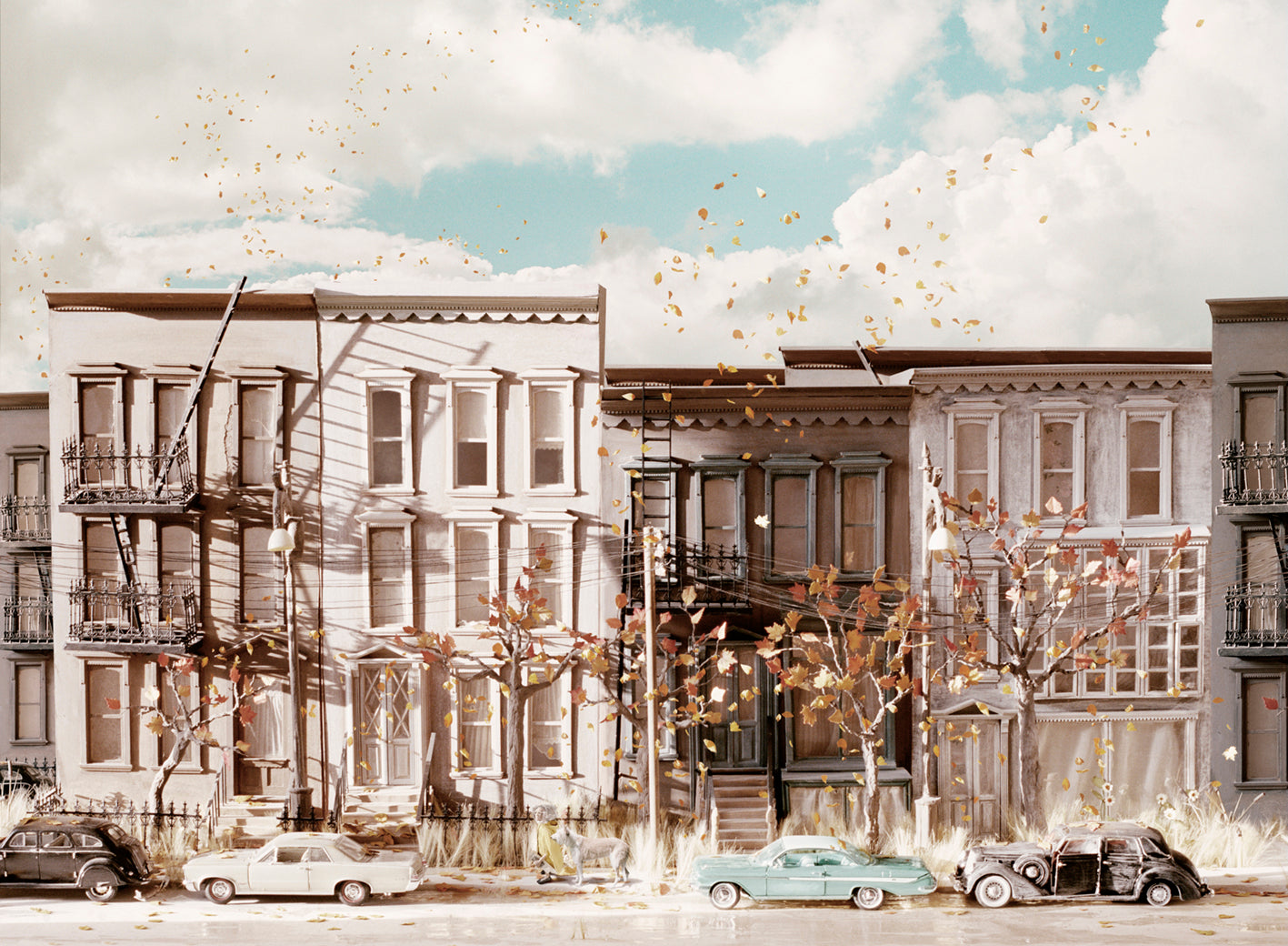 Leaves are leaving “Florentine”, 2016