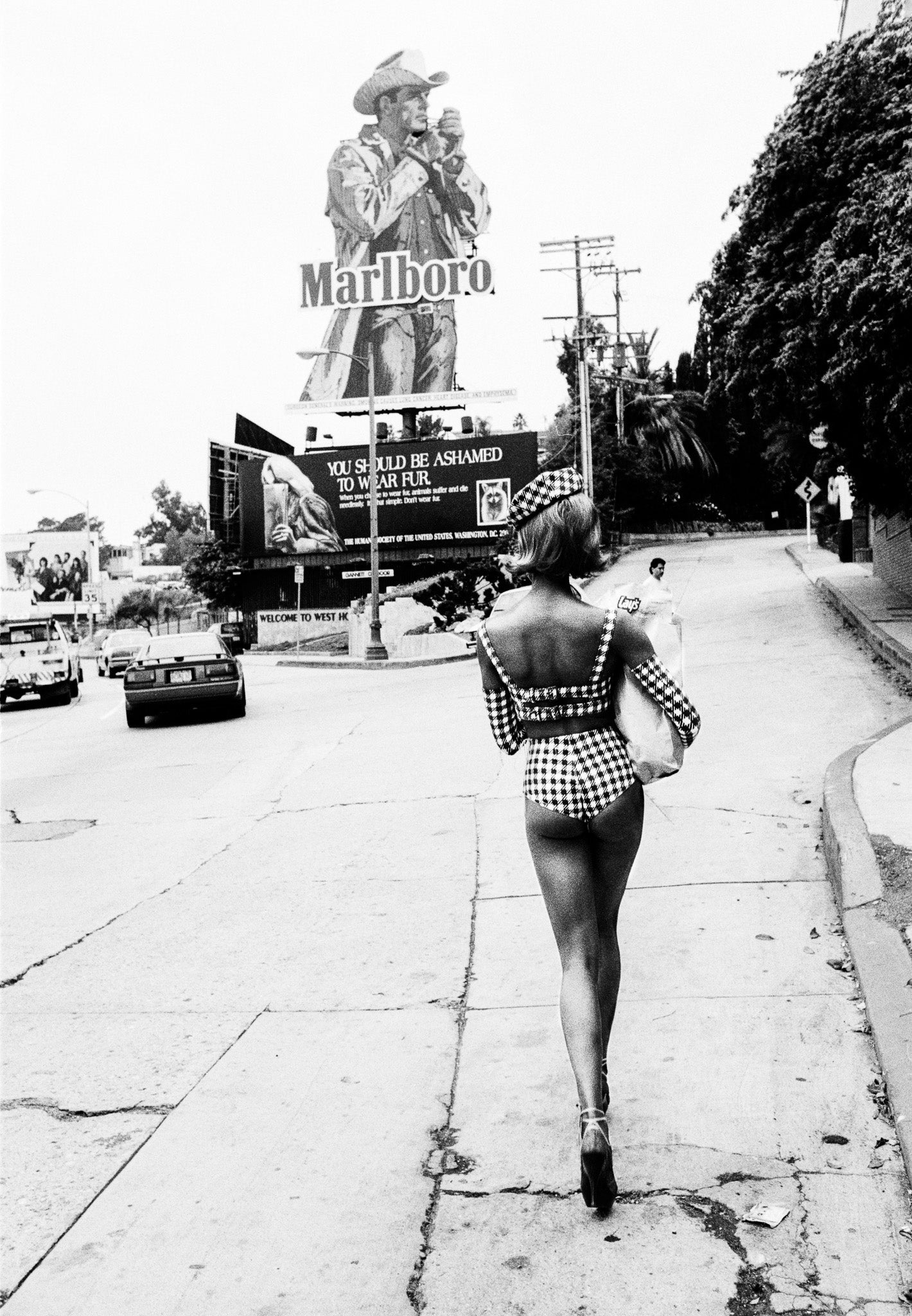 Sunset Strip II (Naomi Campbell) Los Angeles 1991