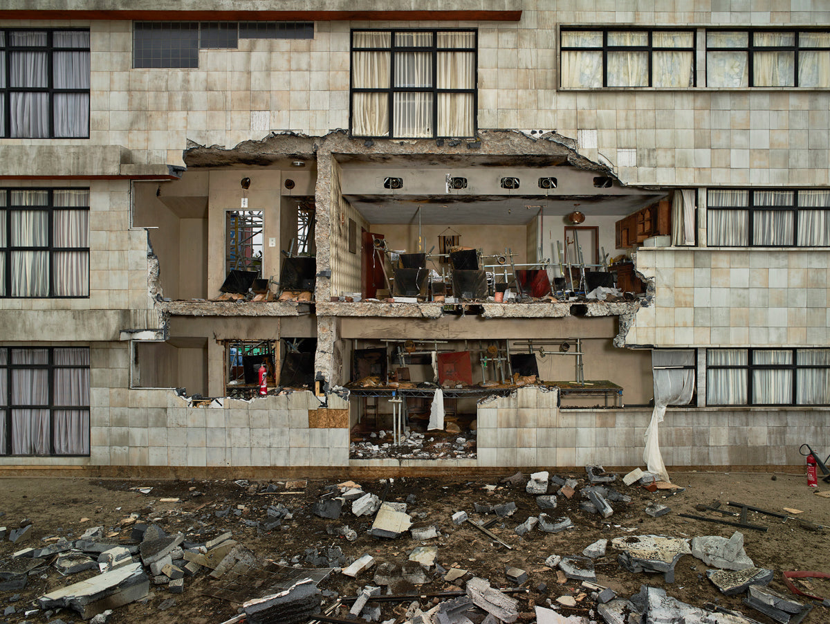 EXPLODED BUILDING, MEXICO CITY