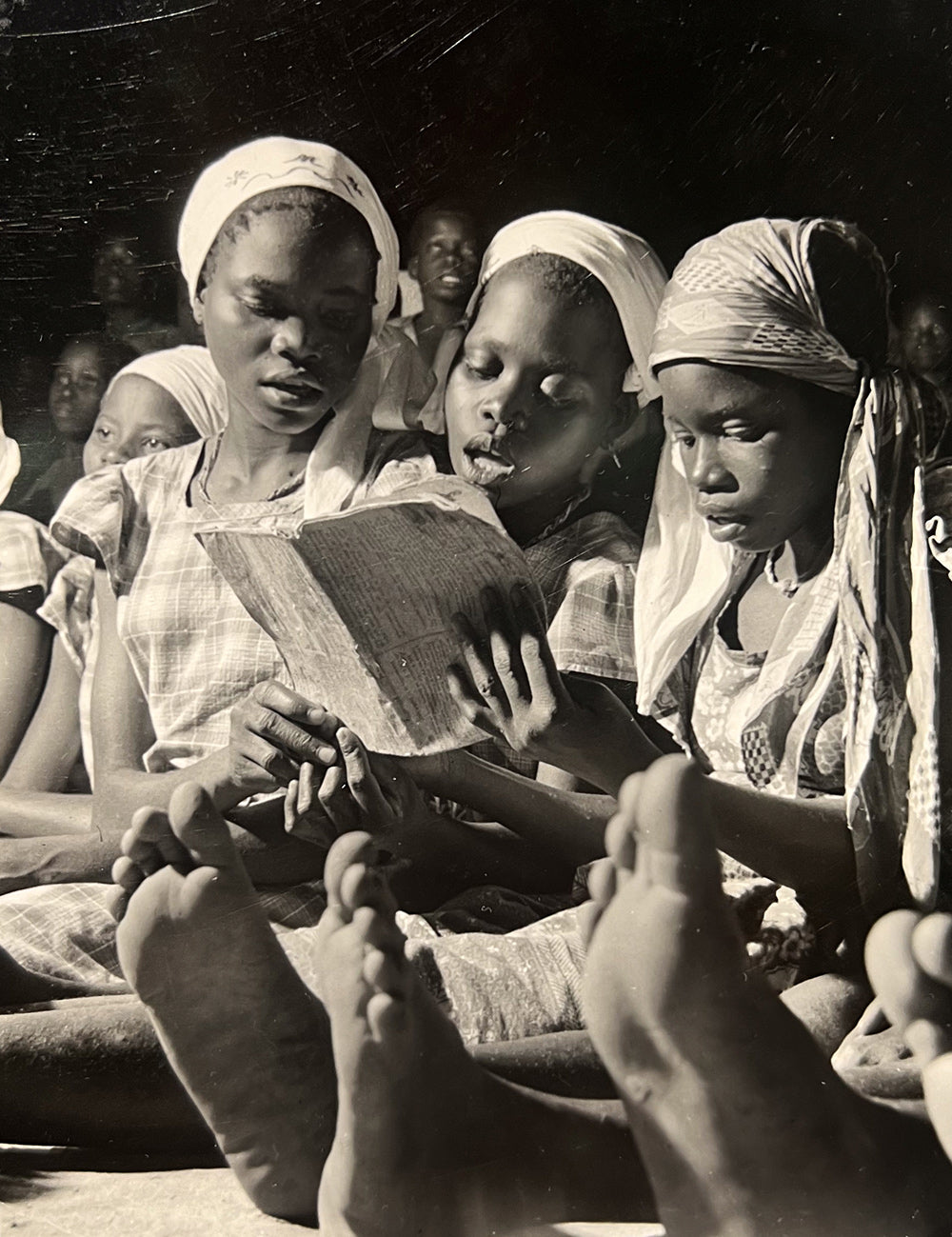 The Swedish Missionary Union&#39;s station Madzla, warned the French Congo in 1948