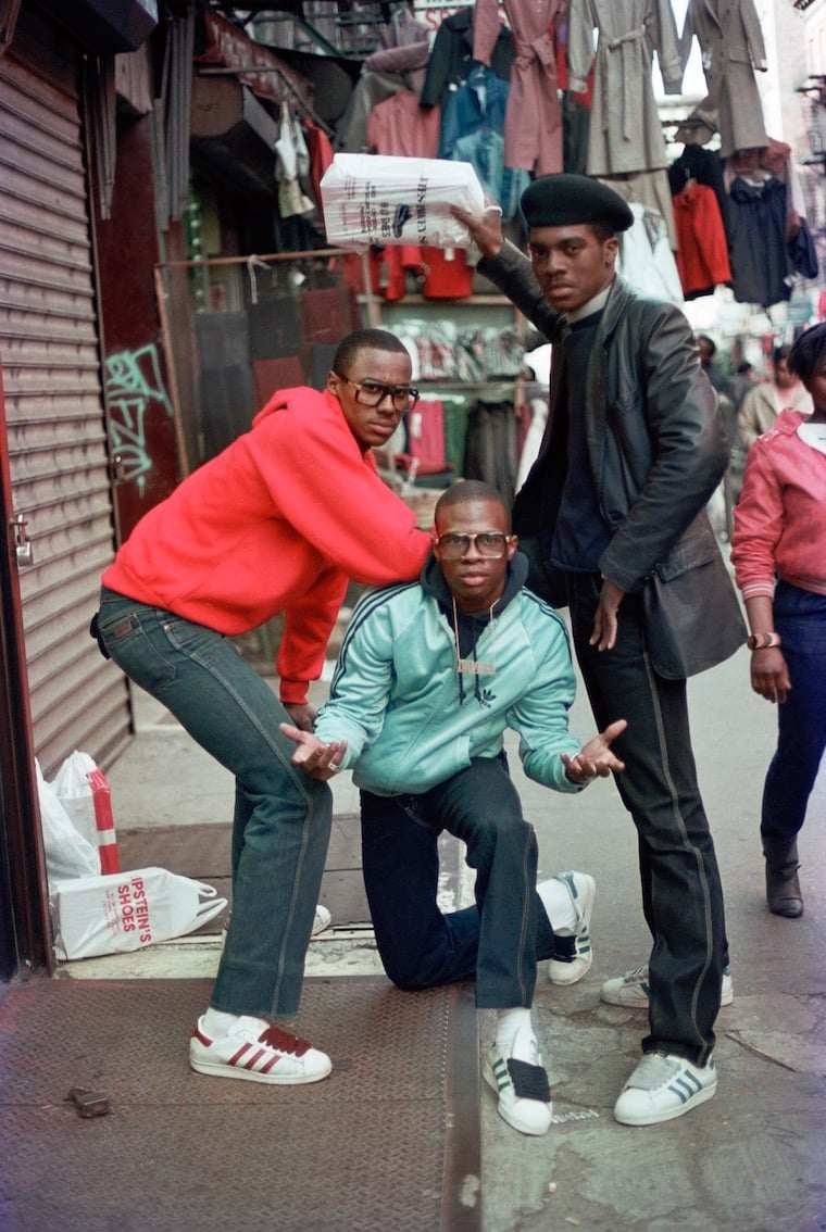 The Adidas Crew, on the Lower Eastside of Manhattan 1982