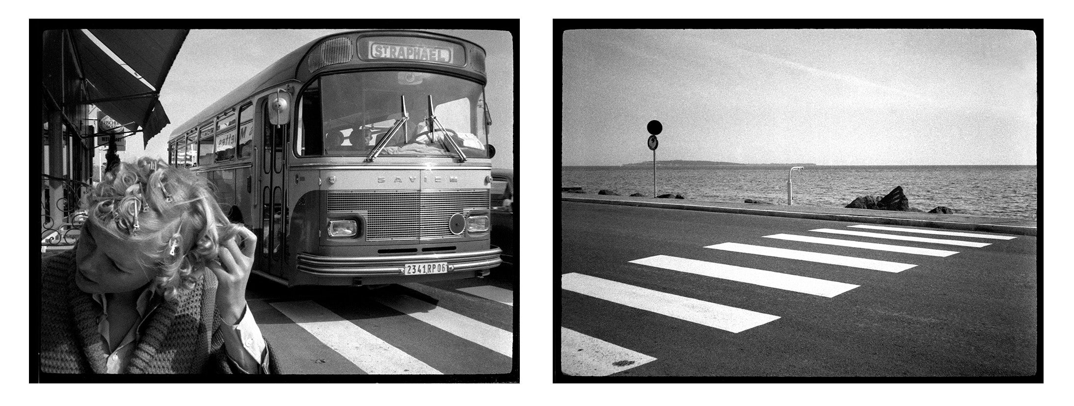 Zebra Crossing, South of France, 1975