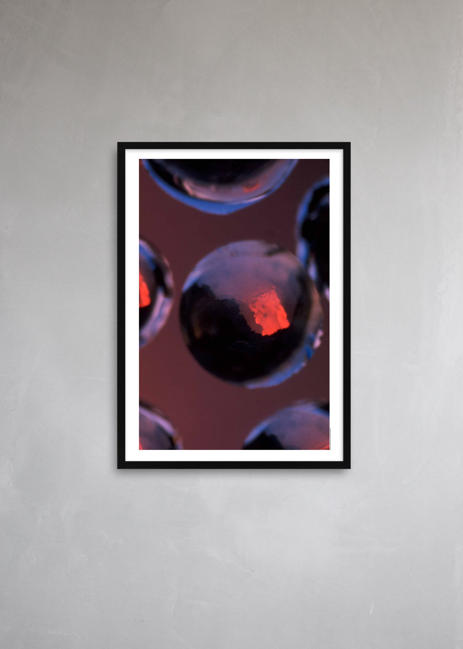 Surtsey seen through a drop of water, 1966 “Nature´s Amazine Lenses”