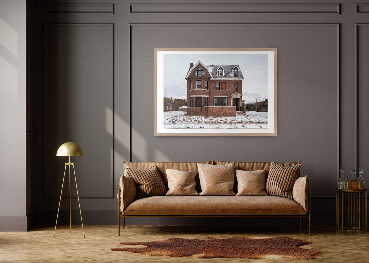 Untitled #10 “Detroit, portrait of houses”