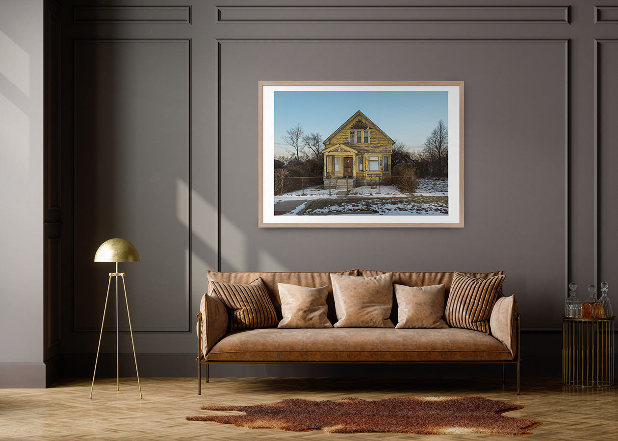 Untitled #3 “Detroit, portrait of houses”