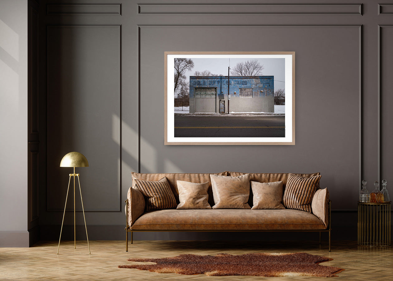 Untitled #4 “Detroit, portrait of houses”