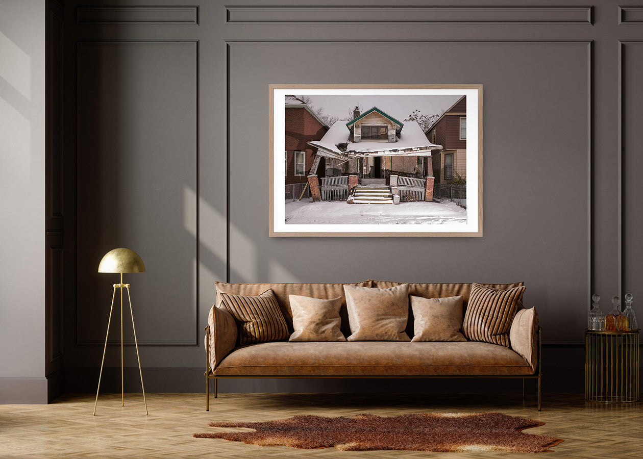 Untitled #6 “Detroit, portrait of houses”