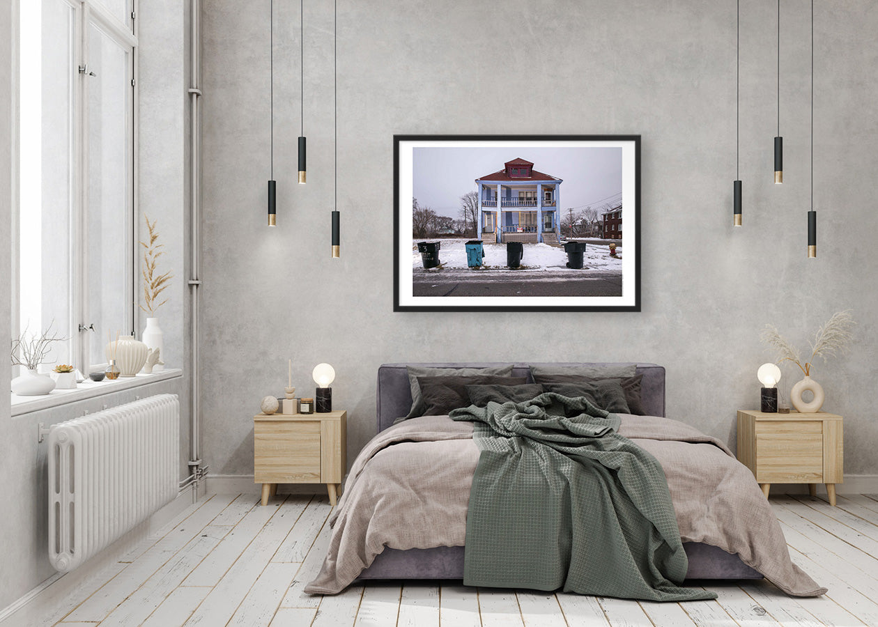 Untitled #8 “Detroit, portrait of houses”