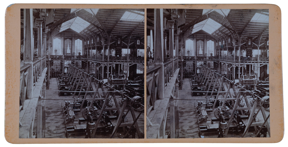 Stereofoto, Utställning 1866, Stockholm