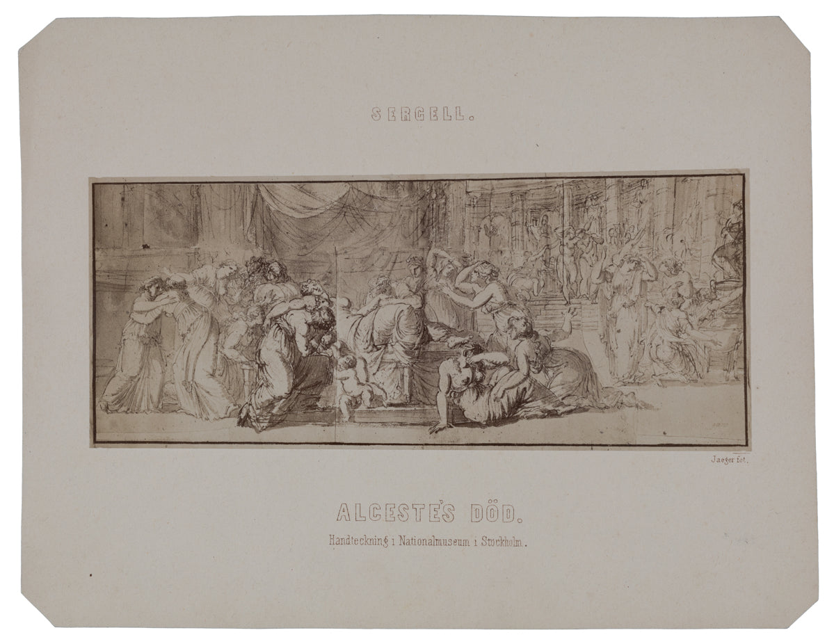 Utställningskort, Nationalmuseum, Stockholm