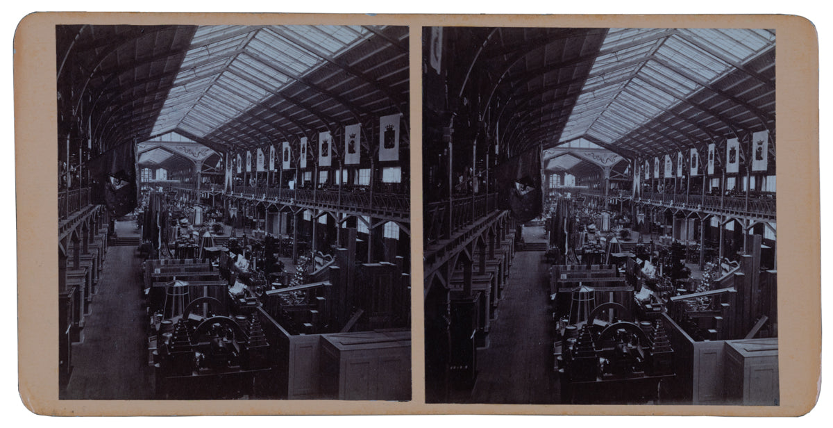 Stereofoto, Utställning 1866, Stockholm