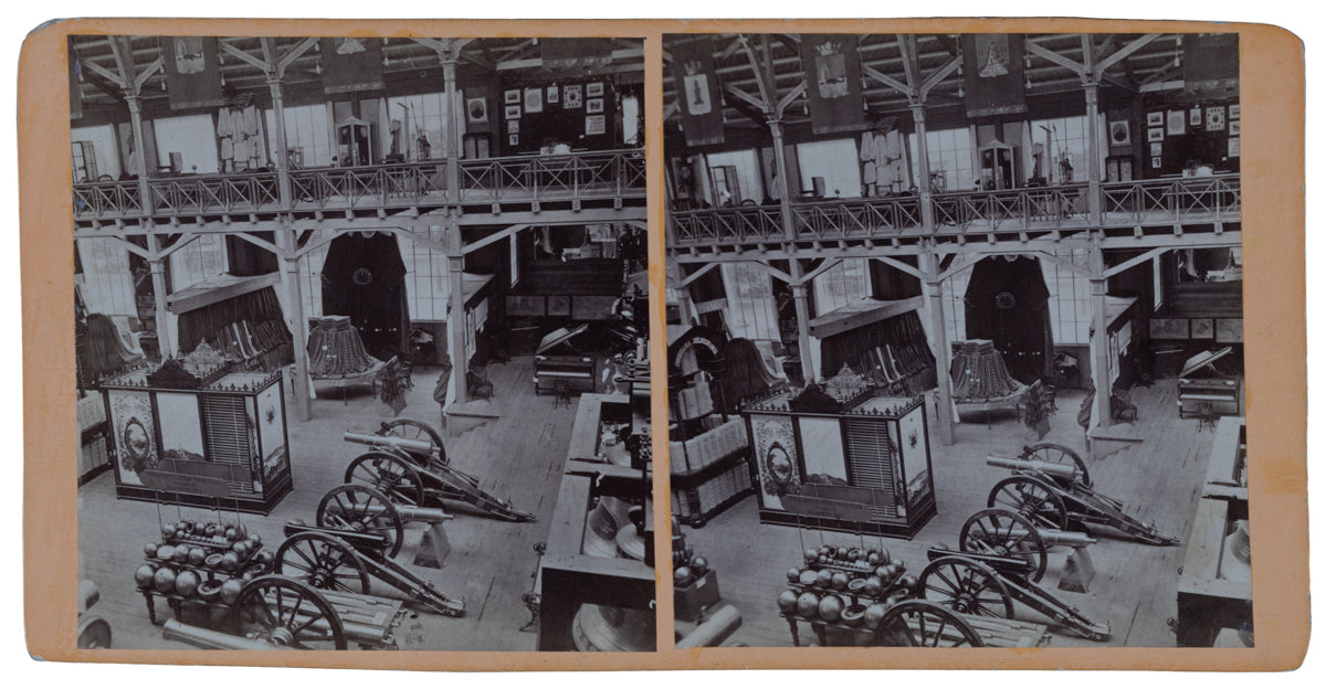 Stereofoto, Utställning 1866, Stockholm