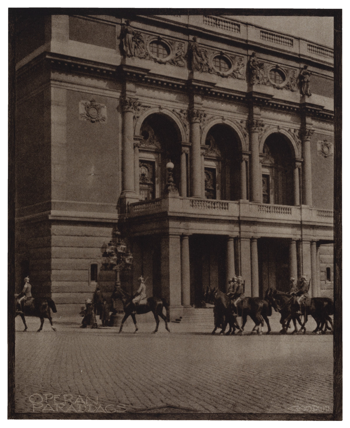 Operan, Paraddags, Stockholm