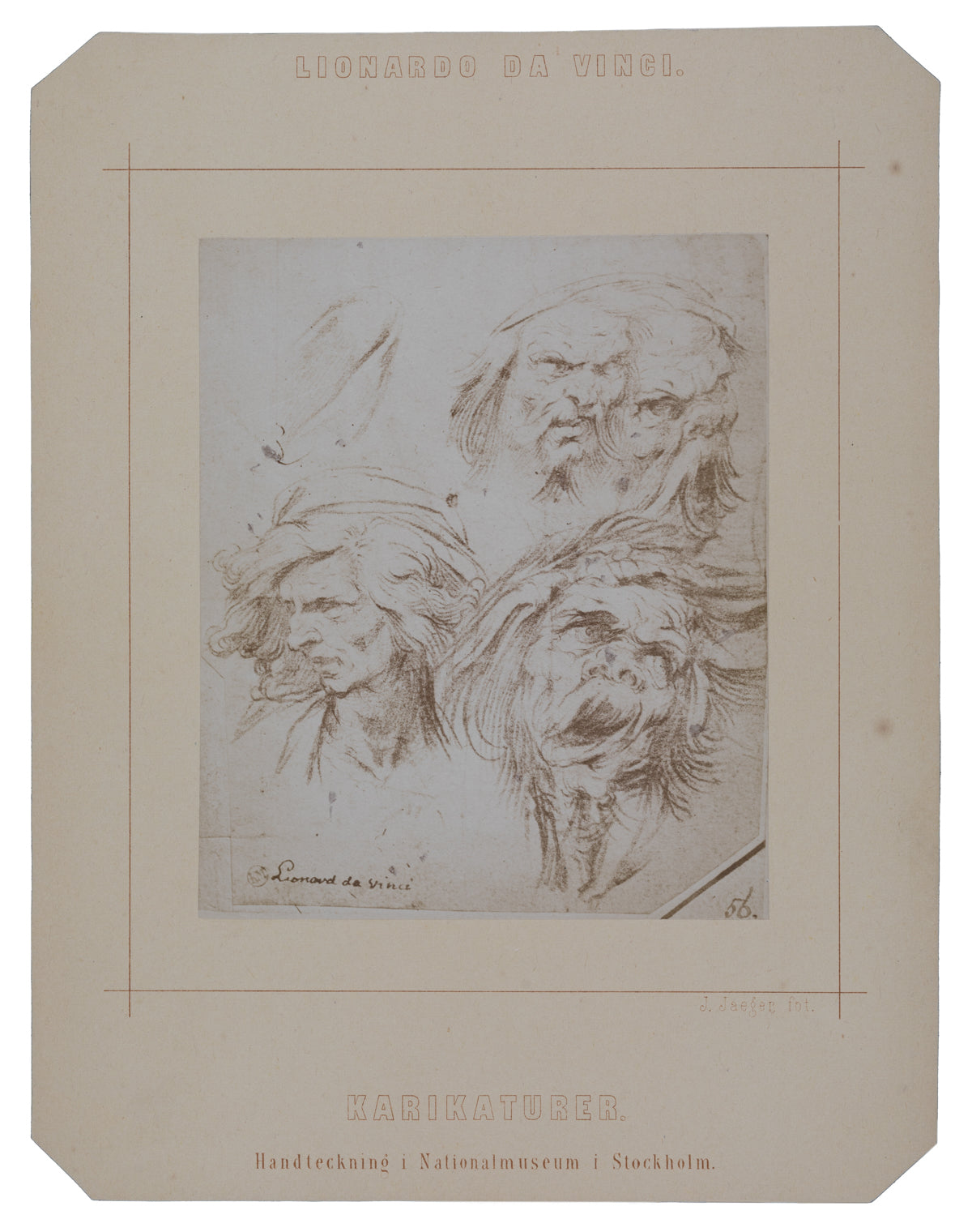 Utställningskort, Nationalmuseum, Stockholm