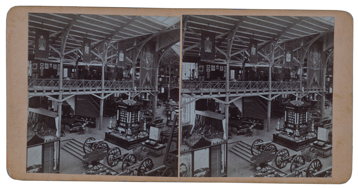 Stereofoto, Utställning 1866, Stockholm