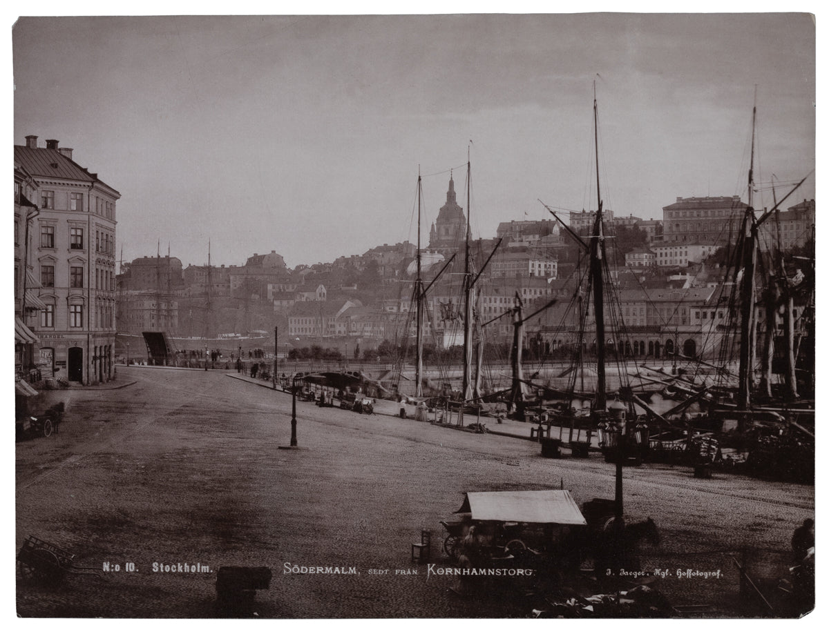 Södermalm, vy från Kornhamnstorg, Stockholm, no 10