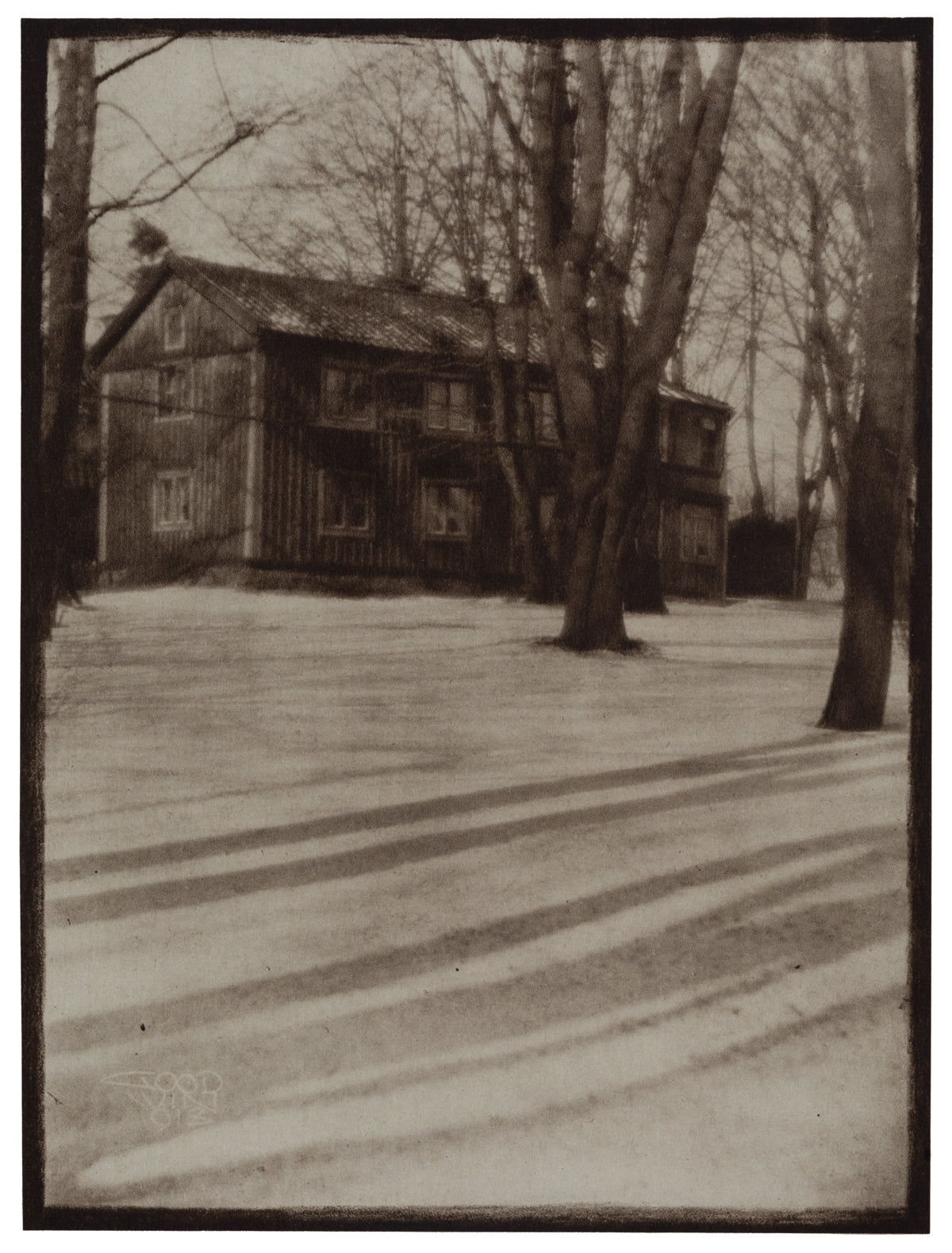 Skansen, Vinterbild, Stockholm