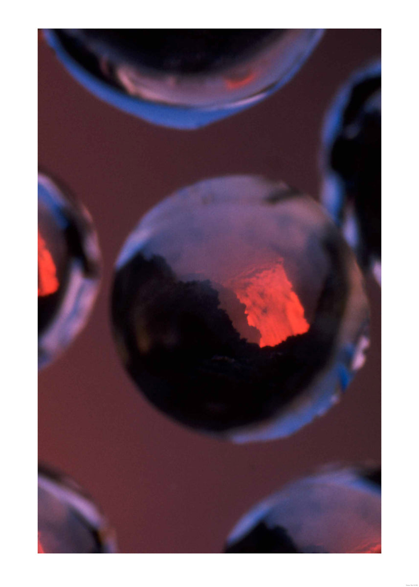 Surtsey seen through a drop of water, 1966 “Nature´s Amazine Lenses”