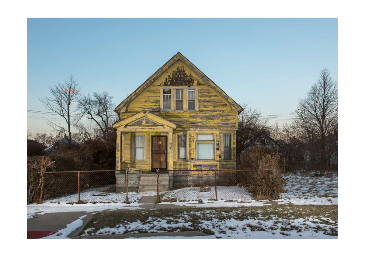 Untitled #3 “Detroit, portrait of houses”