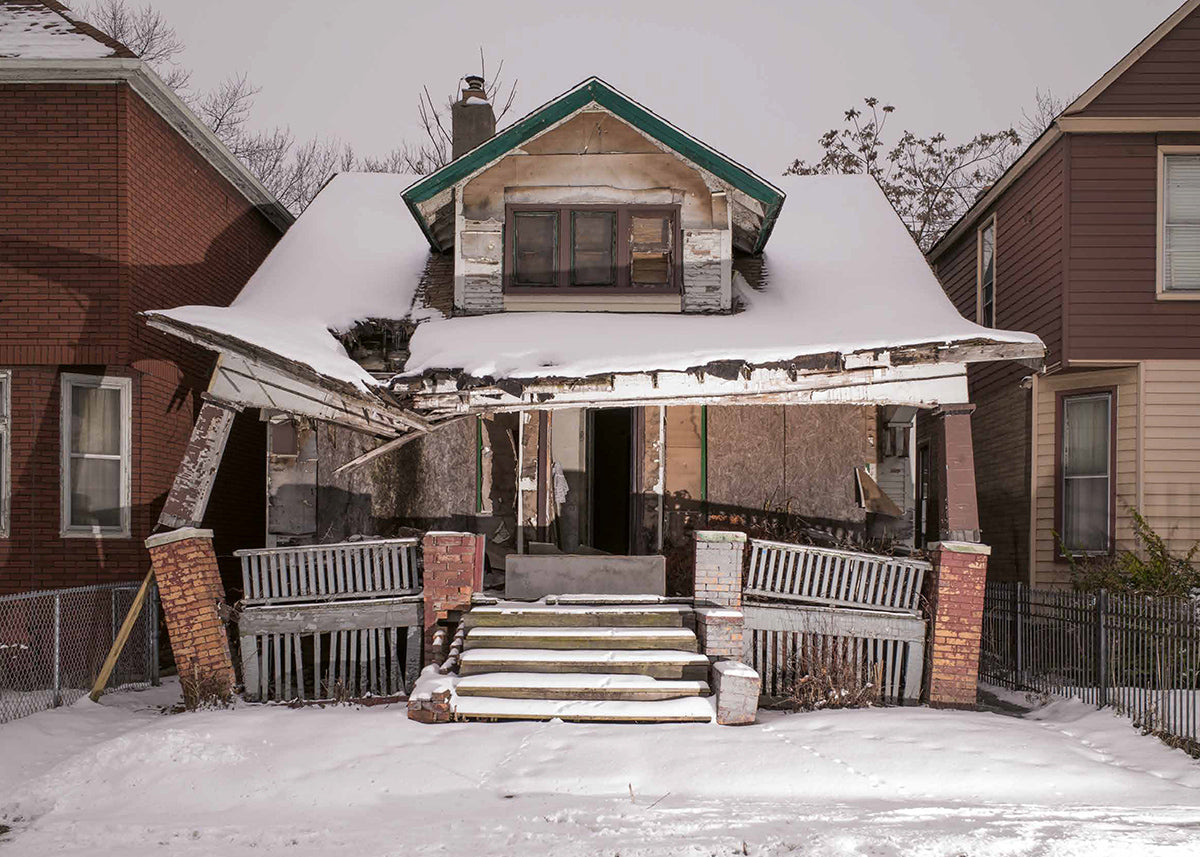 Untitled #6 “Detroit, portrait of houses”