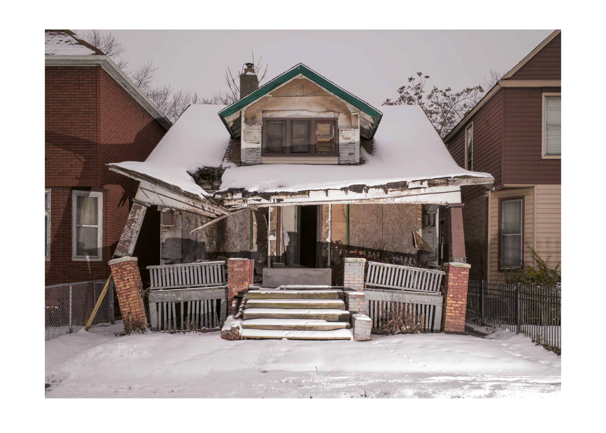 Untitled #6 “Detroit, portrait of houses”