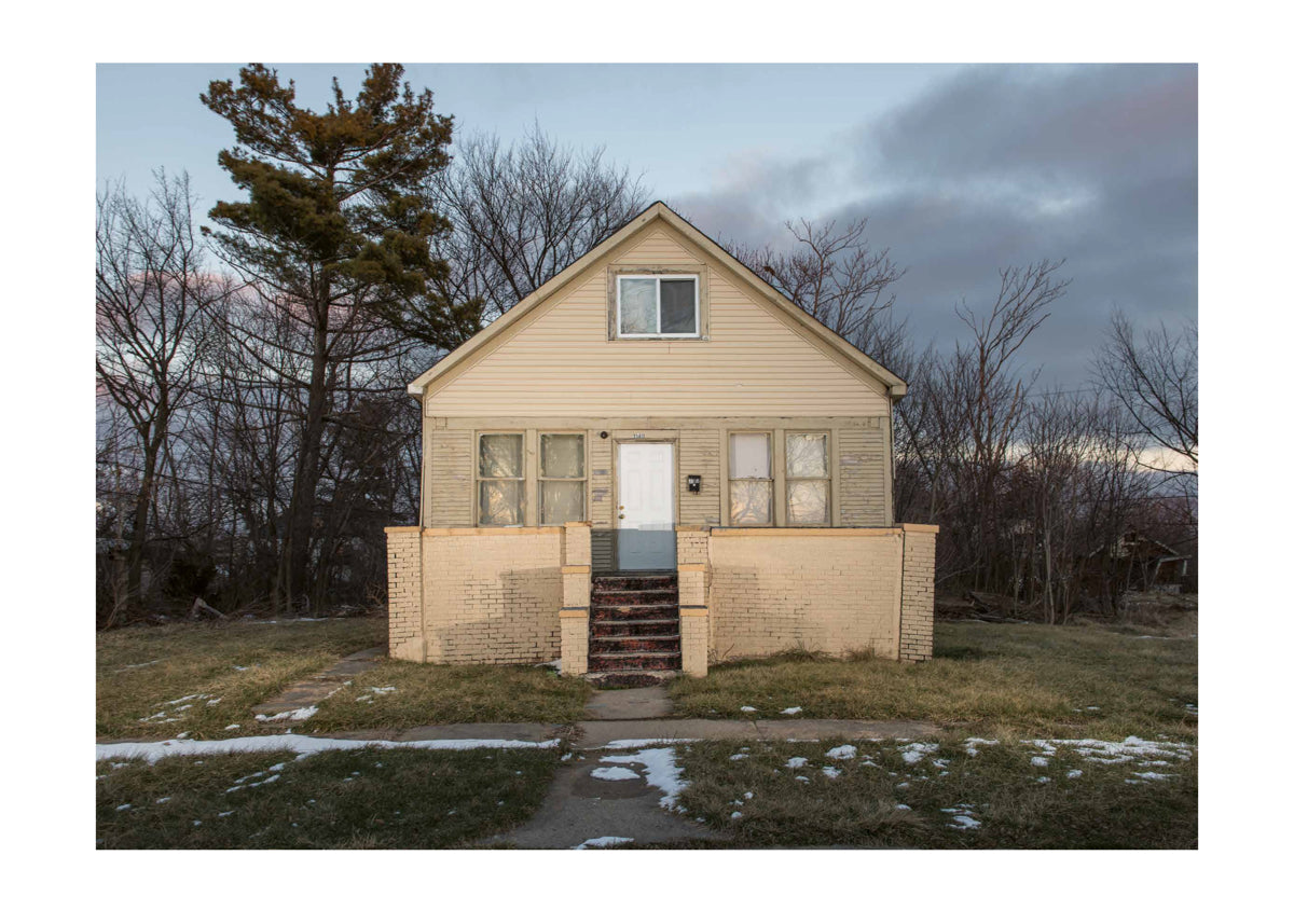 Untitled #7 “Detroit, portrait of houses”