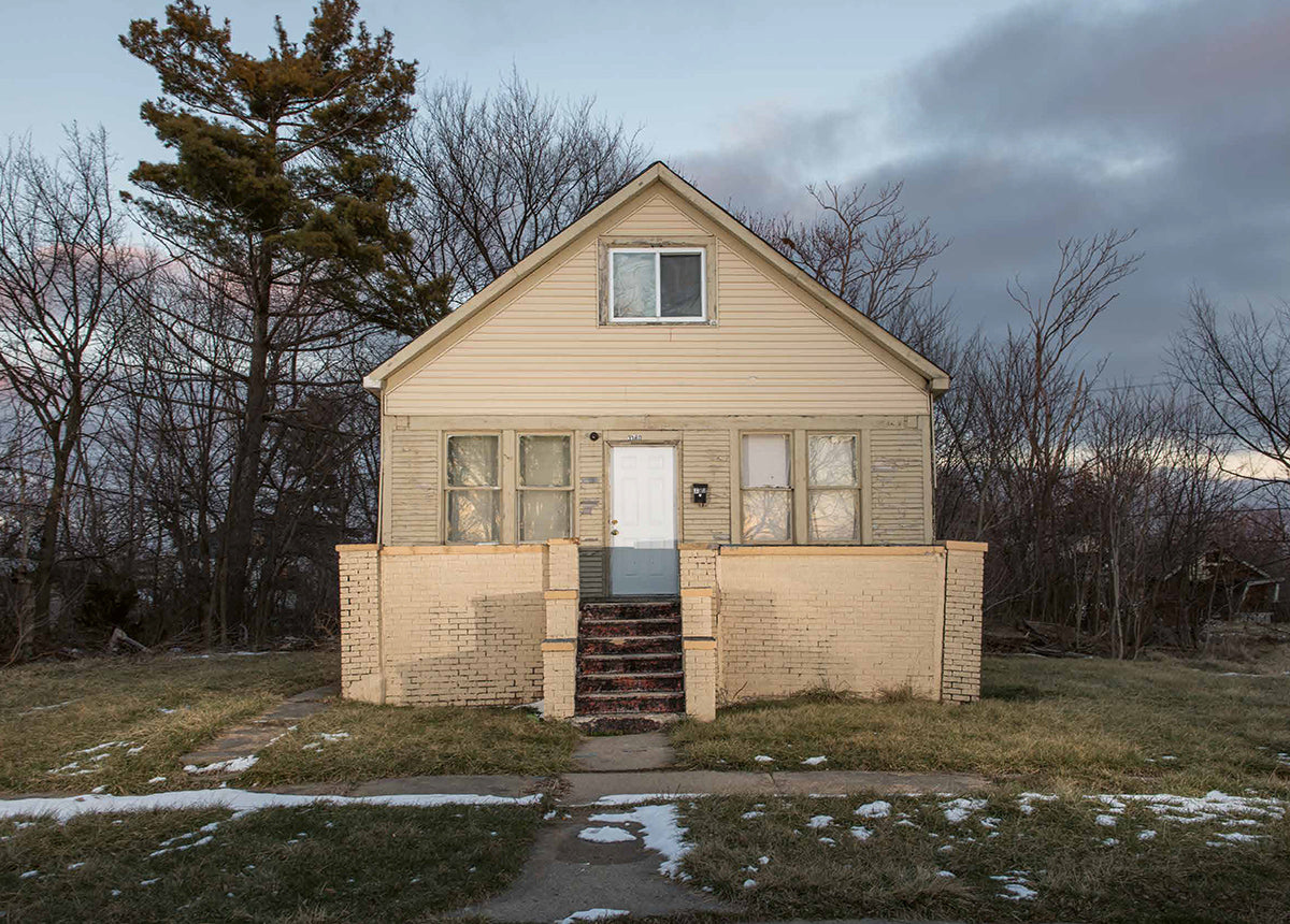 Untitled #7 “Detroit, portrait of houses”