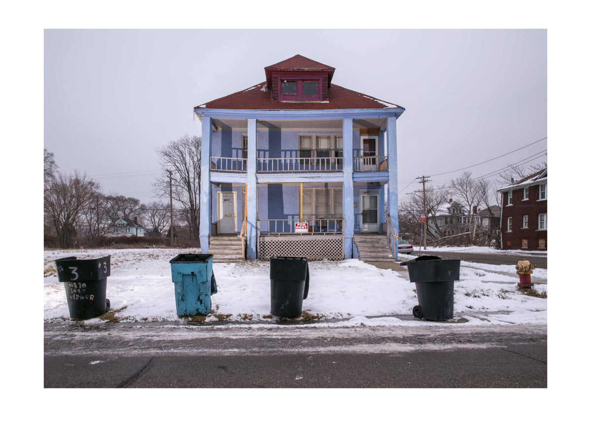 Untitled #8 “Detroit, portrait of houses”