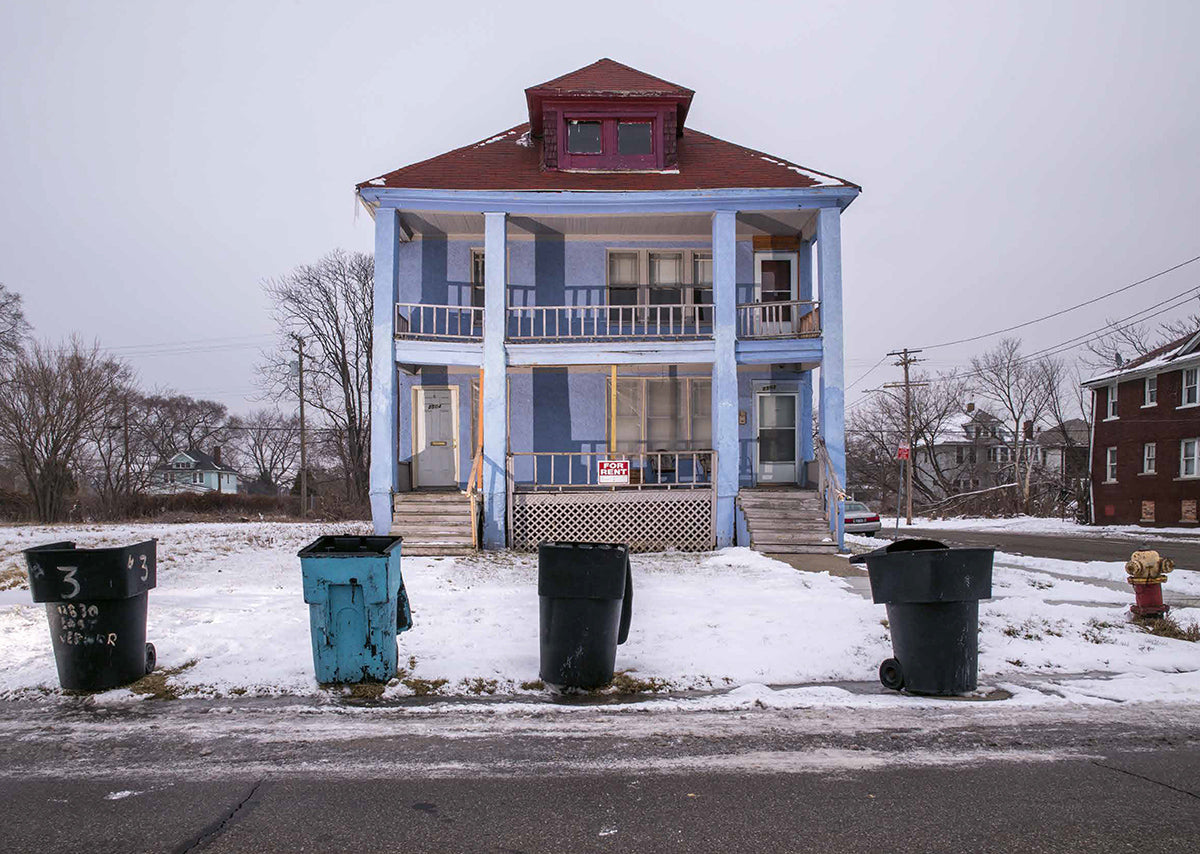 Untitled #8 “Detroit, portrait of houses”