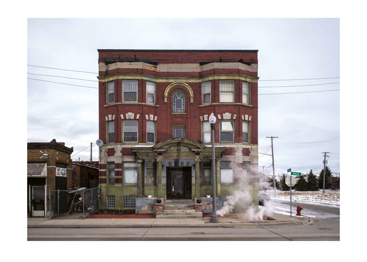 Untitled #9 “Detroit, portrait of houses” Premium Print