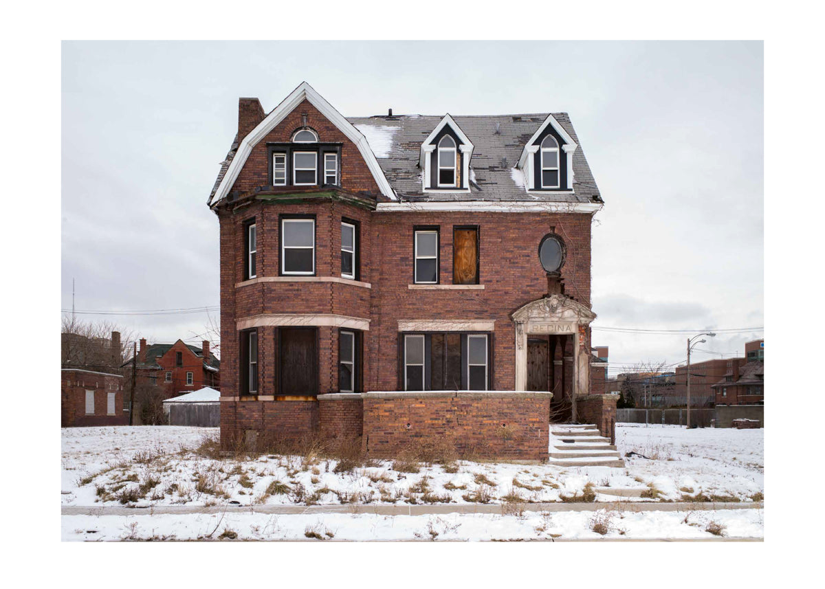 Untitled #10 “Detroit, portrait of houses”