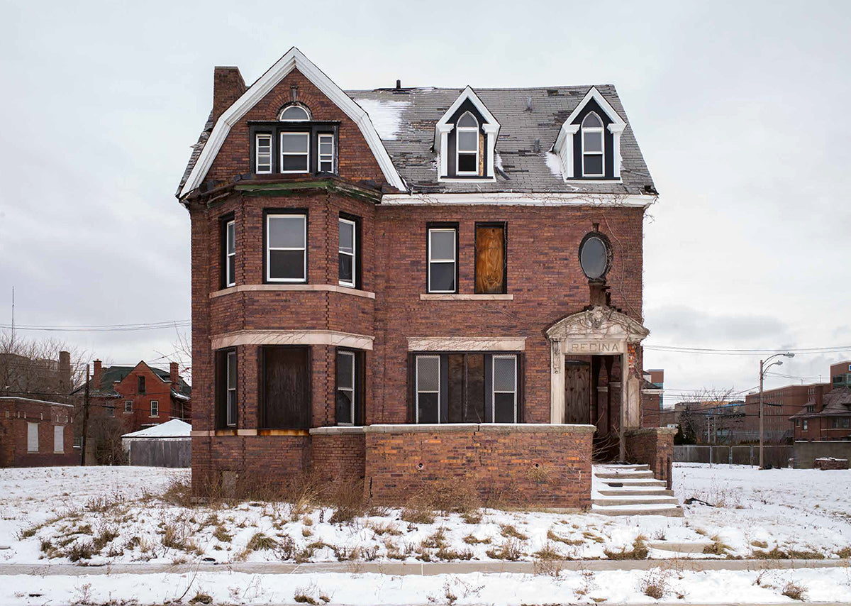 Untitled #10 “Detroit, portrait of houses”
