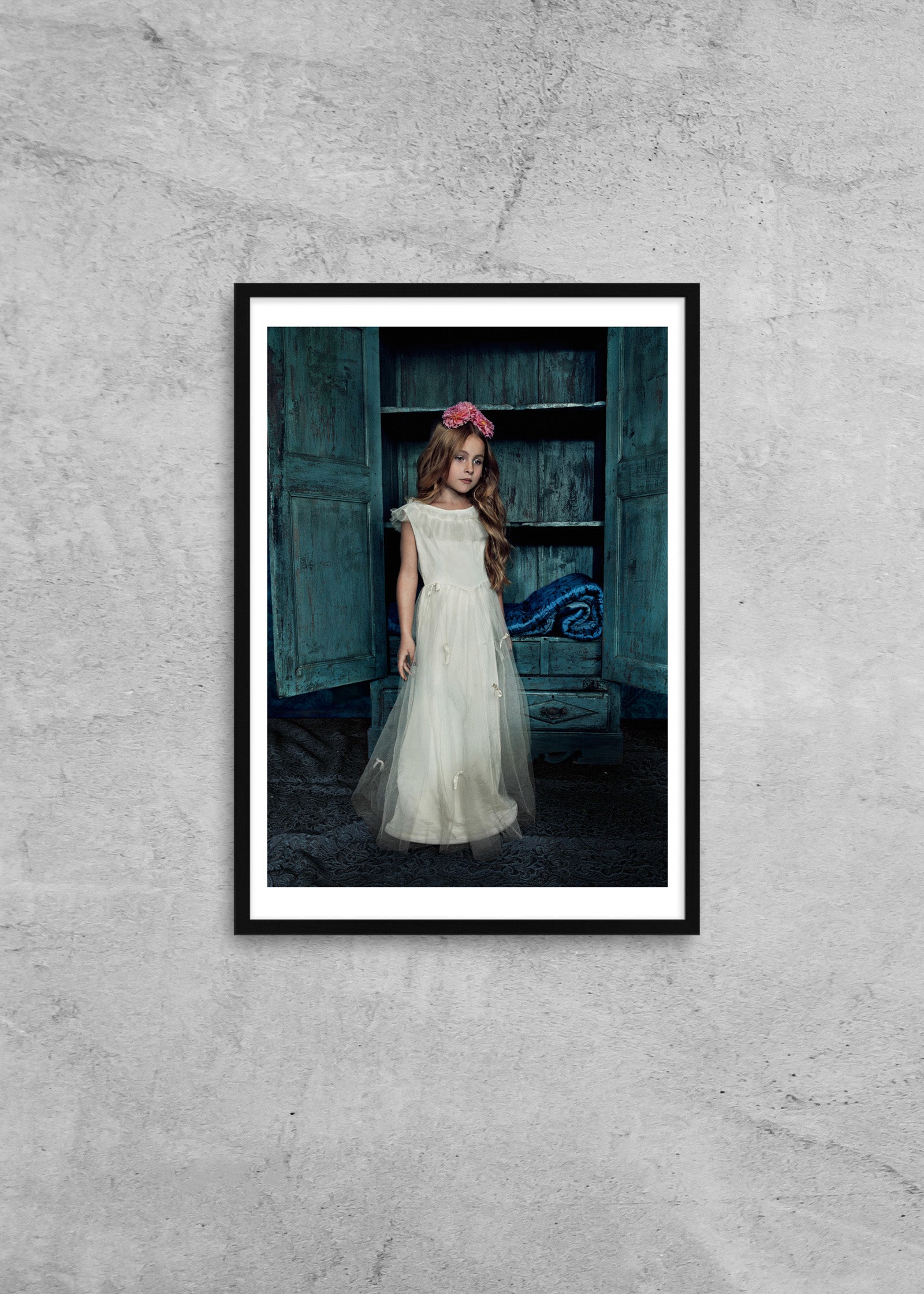 Fairytale - Flowergirl in White Dress