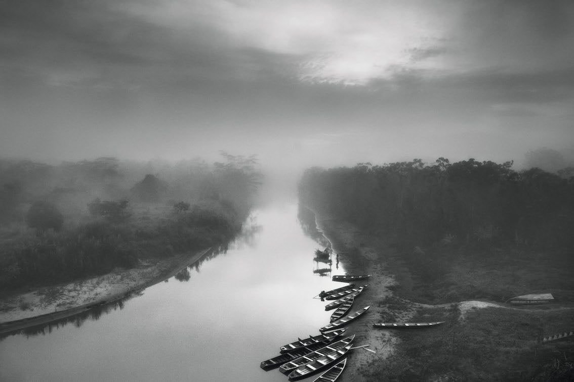 A bend in the Gregório River, Rio Gregório Yawanawá Indigenous Territory, state of Acre, 2016