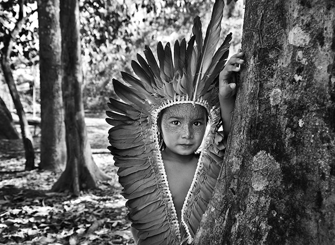 Manda Yawanawá, daughter of Jeré (Yawakashahu) Yawanawá, from the village of Escondido. Rio Gregório Indigenous Territory, State of Acre, 2016
