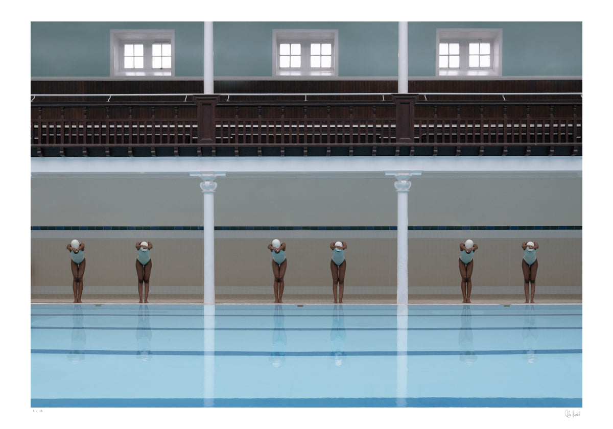 Synchronised Divers at Portobello