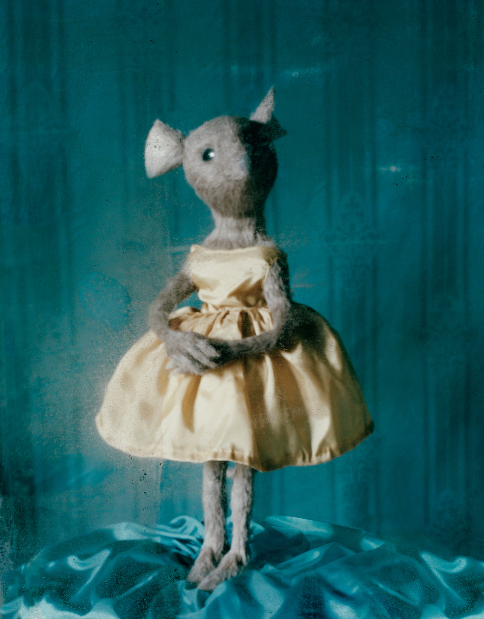 Golden Silk Dress, 2016