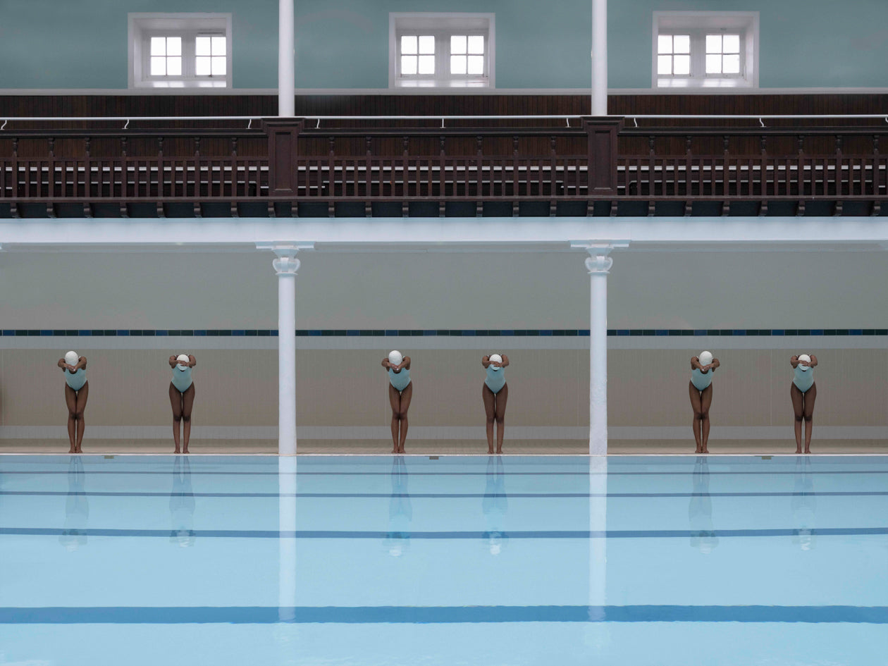 Synchronised Divers at Portobello